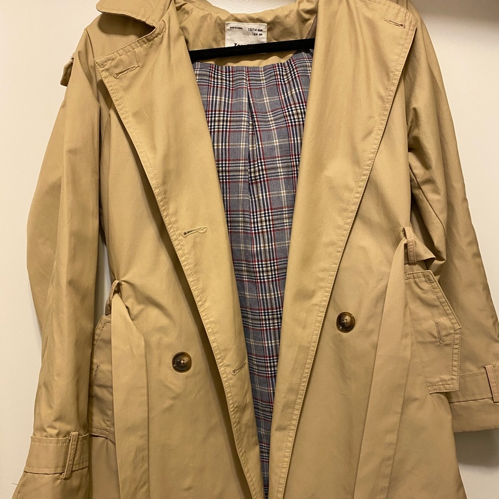 ZARA KIDS TRENCH COAT